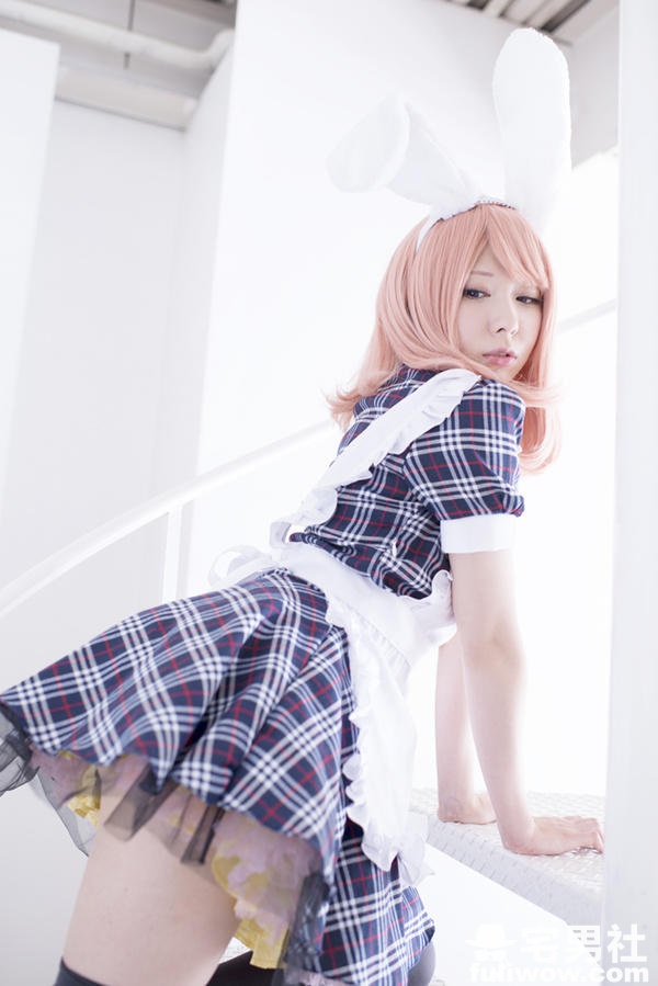 天生适合女仆打扮的Coser まゆふぁむ - 第6张